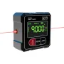 ETOPOO Digital Inclinometer Angle Gauge Cross Laser Projection 360 Degree Measurement Magnetic Base LED Backlight IP54 Waterproof Precision Tool