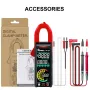 2024NEW Mustool C22 Digital Clamp Meter 400A High Precision AC/DC Current Measure with Live Wire Recognition NCV Induction Detection Dual VA Color Screen