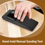 1 Set Sandpaper Rack Sander Sand Block Hand Sander Wood Working Tools and Equipment Sanding Block Sanding Tool Drywall Sander Burnishing Tool Block Sander Sandpaper Block
