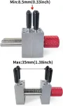 High Precision Mini Vise adjustable up to 1.18inch wide Mini Bench Vice Clamp Mini Flat Clamp Opening Parallel Table Vise For Scale Model Hobby Craft Jewelry Watch Electronics