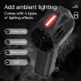 Mini X64PRO Turbo Fan 750W 350km/h Wind Speed 60W Fast Charging TYPE-C LED Lighting Active Heat Dissipation for Efficient Cooling