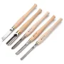 RED ARROW HSS Wood Turning Tool Skew Bowl Roughing Gouge Woodworking Lathe Turning Tool