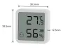 TH05 Mini Smart Bluetooth Temperature Humidity Sensor Smart Home Detector with Long-Range Connectivity and Real-Time Monitoring Ideal for Home Automation