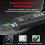 ZOYI-N1 High Power 96W Portable Intelligent Soldering Iron Adjustable Temperature 100°C-450°C Type-C Fast Charging OLED Display For Home Maintenance