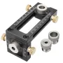 Cabinet Hardware Drill 6/8/10/12mm Hole Punch Locator Flat Screw Woodworking Drill Jig Baby Bed Crib Screws Hardware Drill Guide for Beds Headboards Chairs Furniture