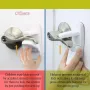 4Pcs Dreambaby Child Protection Door Lever Lock Quick Install 3M Adhesive Toddler Door Safety ABS Design One Hand Use