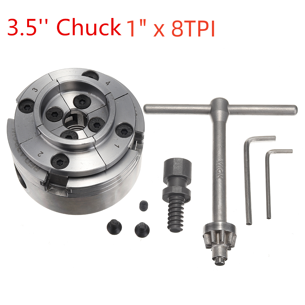 3.5 Inch Chuck 1 Inch x 8TPI