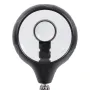 8X Adjustable High Magnification Glass Desktop Magnifier 6 LED Lights for Perfect Illumination Lightweight Portable Detail Work Tool