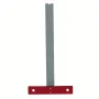 Aluminum T Square Positioning Ruler 170mm x 85mm CNC Cutting Laser Printed Scale High Precision Drafting Tool Architect Ruler