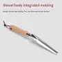 Stainless Steel Multi-functional Drafting Saw Shovel Wooden Handle Grass Cutting Knife Ideal for Gardening and Landscaping