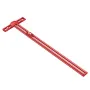 ENJOYWOOD TS-24 Scribing Ruler Multi-Function 400mm/600mm Snap-In Slider 360° Marking Thickened Base Adjustable Length 400mm/600mm for Precision Tasks