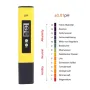 Digital LCD 0 ~ 14.0 PH PH MÈT Mèt Ters Otomatik Kalibrasyon PH mèt pou dlo Idwolik monitè Aquarium Ters kit