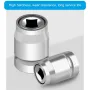 Borradaptersats Elektrisk hammarkonvertering Kraftigt metallmaterial 41 mm 35 mm 50 mm Slagskruvmejselkonverter Förbättrad effektivitet