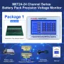 SUNKKO M6T24 Battery Pack Precision Voltage Monitor 24 Channels 5V Range 5.0-Inch LCD Real-Time Monitoring Automatic Analysis