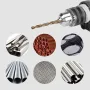 Drillpro M35 Cobalt Drill Bit Set HSS-Co Jobber Length Twist Drill Bits with Metal Case for Stainless Steel Wood Metal Drilling