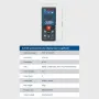 GLM400 Laser Range Finder 40m Measurement Distance High Accuracy IP54 Waterproof Multi-Measurement Modes