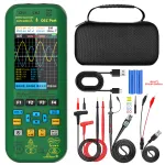 BSIDE Dual Channel 50MHz*2 Vol O7 Handheld Oscilloscope 4-IN-1 Digital Multimeter+Function Signal Generator 6000A Current Tester