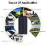 High Efficiency 600W Solar Panel Charger Monocrystalline Silicon Portable Kit 100A Charge Controller Extension Cable Battery Clip for RV Outdoor Camping Green Energy