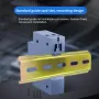 Din Rail AC Monitor KWS-303WF/KWS-303L/KWS-303 8-in-1 100-290V 40A Power Factor Frequency KWH Meter WiFi Control