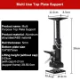 2PCS Cabinet Jack for Installing Adjustable 0-23.4 Inches Construction Jack Hand Lifting Jack Tool Cabinet Lift Drywall Lift