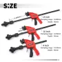 Woodworking MFT Dog Clamp 4\/10\/16\ Vertical Bench Clamp for 20mm Dog Hole 60kg Heavy Duty Clamping Force Tool-Free Locking System
