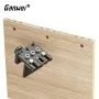 Ganwei Woodworking 3 In 1 Dowelling Jig Kit Adjustable Pocket Hole Jig 6/8/10/15mm Drilling Guide Tenoning Pin Hole Puncher Locator