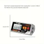 CZDANG High-Precision Digital Multimeter USB Rechargeable Large LCD Display Accurate Measurements Ideal for Electrical Troubleshooting and Maintenance