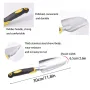 Garden Trowel Hand Shovel with Soft Rubberized Non-Slip Ergonomic Handle for Planting Transplanting, Weeding, Moving and Smoothing Soil-Gardening Gift (Shovel)