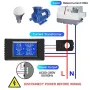 มัลติมิเตอร์แบบดิจิตอล AC 100A แรงดันไฟฟ้า แอมแปร์ พลังงาน จอ LCD 80-260V หม้อแปลงแกนแยก 22000W สัญญาณเตือนการโอเวอร์โหลด การจัดเก็บข้อมูลอัตโนมัติ