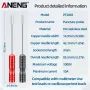 ANENG PT2003 2pcs Multimeter Test Lead Extention Piercing Needle Tip Probe 1000V 10A Red/Black Insulation Piercing Pins Tools