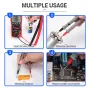 ANENG PT2009 Cavo di prova a molla per multimetro universale con sonda per multimetro digitale professionale, misuratore da tavolo 20 A 1000 V