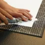 SCULPFUN H3 400x400mm Laser Cutting Honeycomb Panel Workbench Suitable for Diode, CO2 Laser Engraving Machine Professional metal clamps Easy to Observe Desktop Protection