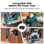 18V 3.0Ah-6.0Ah Battery Replacement for Mak 18V BL1830 BL1840 BL1850 BL1860 BL1835 194205-3 194309-1 LXT-400 Cordless Battery Power Tool Battery