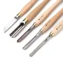 RED ARROW HSS Wood Turning Tool Skew Bowl Roughing Gouge Woodworking Lathe Turning Tool