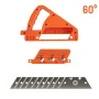 Plasterboard Quick Cutter Gypsum Board Hand Plane for Precise Drywall Edge Chamfering at 45°/60° Woodworking Trimmer Hand Tools