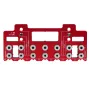 JIGHOLE 5mm 1/4 Inch Aluminum Alloy Cabinet Hardware Jig Pocket Hole Jig Drill Guide Shelf Pin Punch Locator for Straight Holes