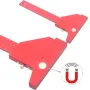 210mm/280mm Woodworking Scriber Marking Measuring Gauge T Ruler Aluminum Alloy Metric/Inch Scale for Carpentry and Woodworking
