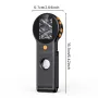 Handheld Digital Microscope 500X Magnification Foldable 2MP Camera 2 Inch IPS Screen 8 LED Adjustable Light Type-C Port Rechargeable Battery Support PC Computer transfer