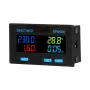 SINOTIMER SPM005 Multifunctional Power Meter High Accuracy LCD Display Measures Voltage Current Temperature Power 32-bit Operation