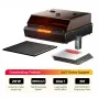 [US Direct]ACMER P3 2W IR Laser Engraving Machine 1064nm Infrared Precision Laser 400x400mm Fast Engraving Speed Metal Wood Acrylic Engraving Preassembled Aluminum Frame USB Compatible