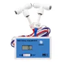 Dual Probe DM-1 Water Quality Tester 0-9990PPM LCD Display TDS Meter Compact Design Accurate Measurement for Fish Tan Tap Water Filtration Systems