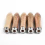 5PCS Wooden File Handles Ergonomic Secure Fit 9cm Length 4mm Diameter Fits 4-6 Inch Files Versatile for Metal Files Wood Rasps Screwdrivers Hand Drills