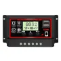 12V/24V10A-100A LCD Display Dual MOS PWM Control Solar Charge Controller with USB Solar Controller for Solar System Use
