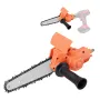 6 Inch Portable Electric Chainsaw Conversion Head Kits Electric Drill to Electric Chain Saw Adapter Portable Pruning Saw