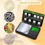 Apex Precision Digital Scale 0.001g High Accuracy for Jewelry Herbs Kitchen and Lab Tasks with LCD Display