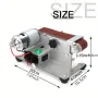 Electric Belt Sander Grinder Grinding Machine for Woodworking Mini Belt Sander and Knife Sharpener Dual Function Ideal for Woodworking Metal DIY Projects