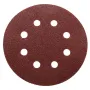 100pcs 125mm 8 Holes Abrasive Sand Discs 60-240 Grit Sanding Papers
