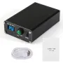 ATU-100 Pro+ Automatic Antenna Tuner 1.8-30MHz HF Band 100W Peak Power USB Charging OLED Display Portable Metal Case