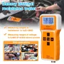 RC3563 200Ω 100V Handheld Portable Battery Internal Resistance Voltage Tester 3-digit Display Battery Tester High-precise True Four-wire AC Lithium Lead-acid Lithium Battery Detector