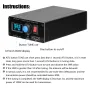 ATU-100-0A 1.8-55MHz Mini Automatic Antenna Tuner 0.91inch OLED Display Aluminum Alloy Outcase with1500MAh Battery